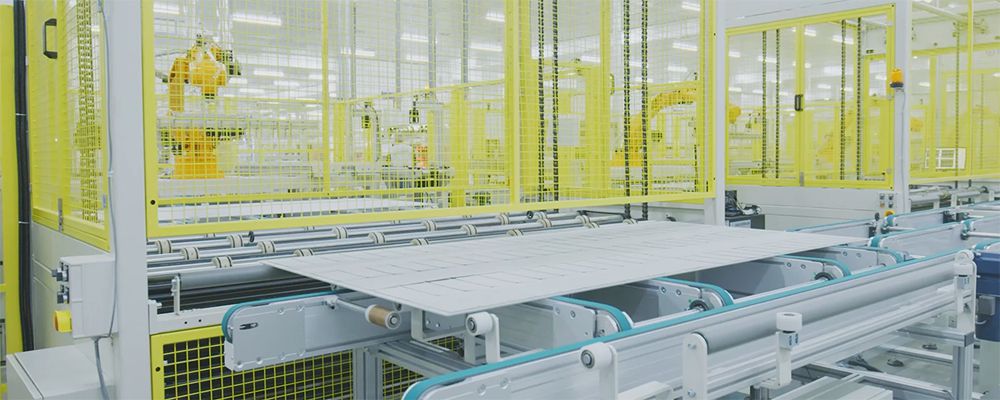 Линия по производству солнечных панелей 100MW